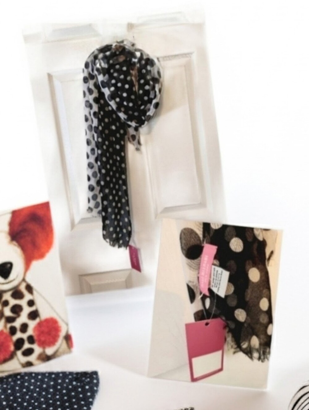 NWT - Polka Dot Sheer Scarf